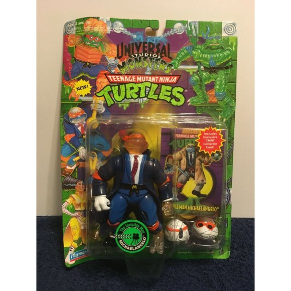 Playmates Toys Other - TMNT Teenage Mutant Ninja Turtles Universal Monsters Invisible Man Michaelangelo